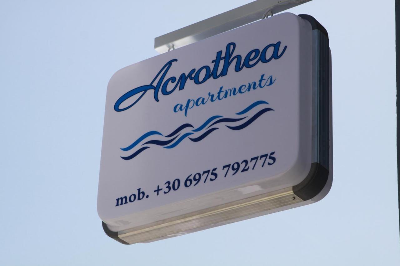 Acrothea Apartments Ormos Panagias Zewnętrze zdjęcie